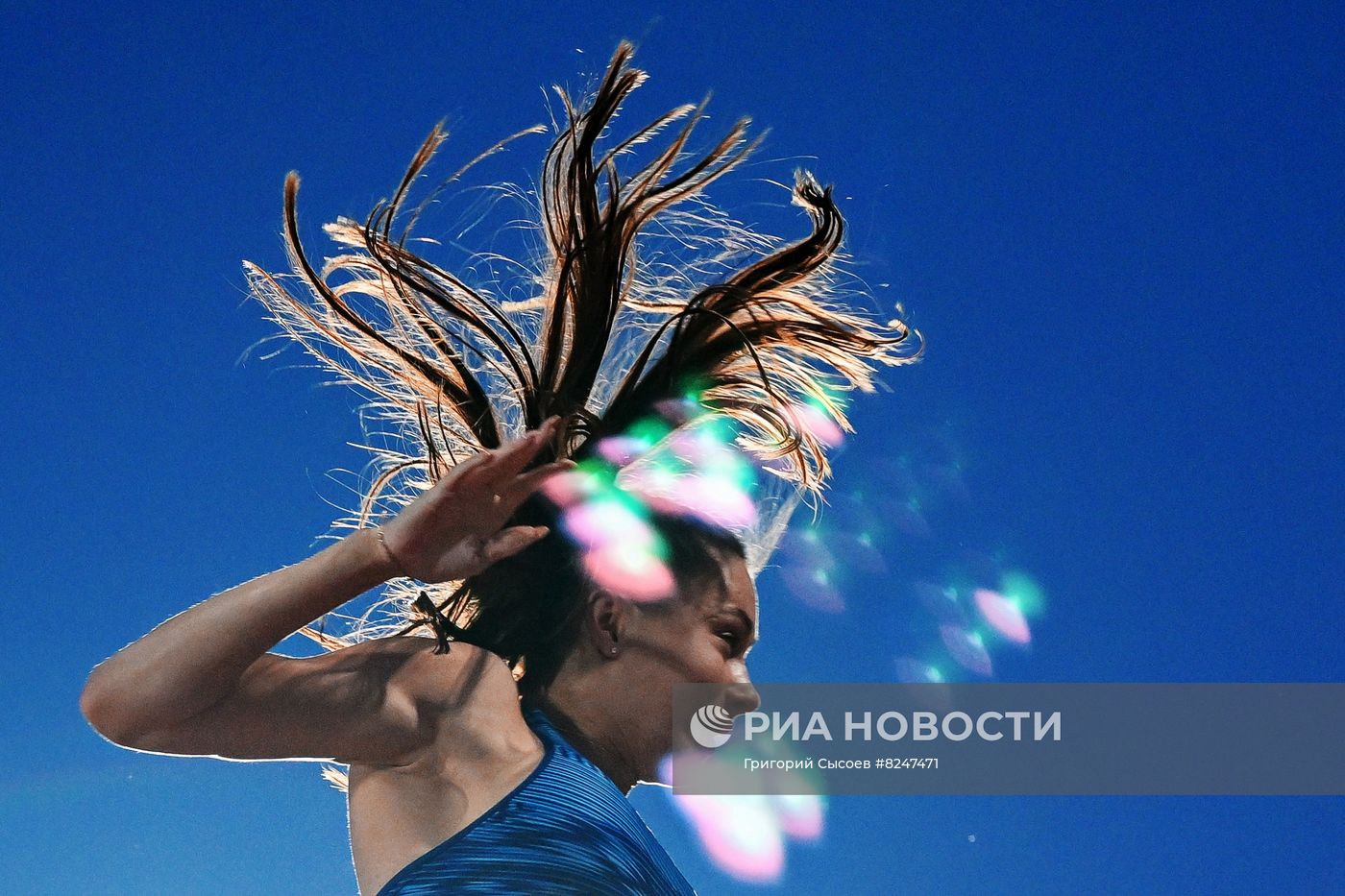Легкая атлетика. Чемпионат России. Первый день