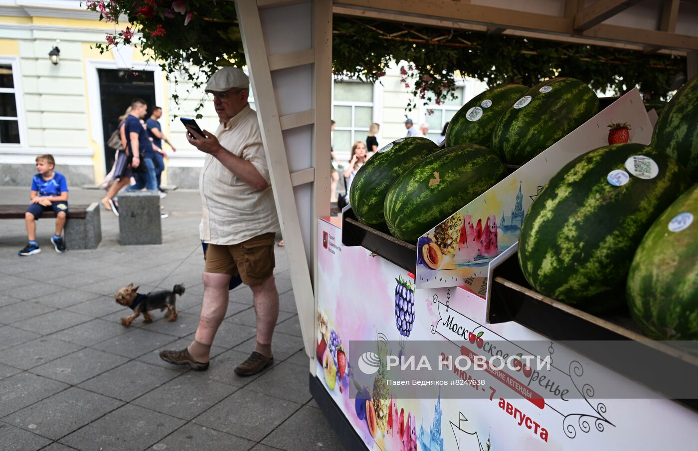 Бахчевые развалы в Москве