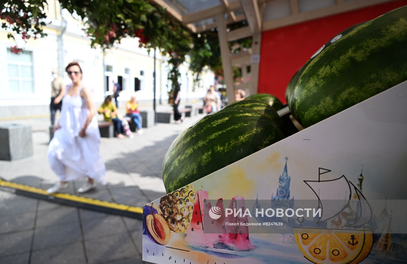 Бахчевые развалы в Москве