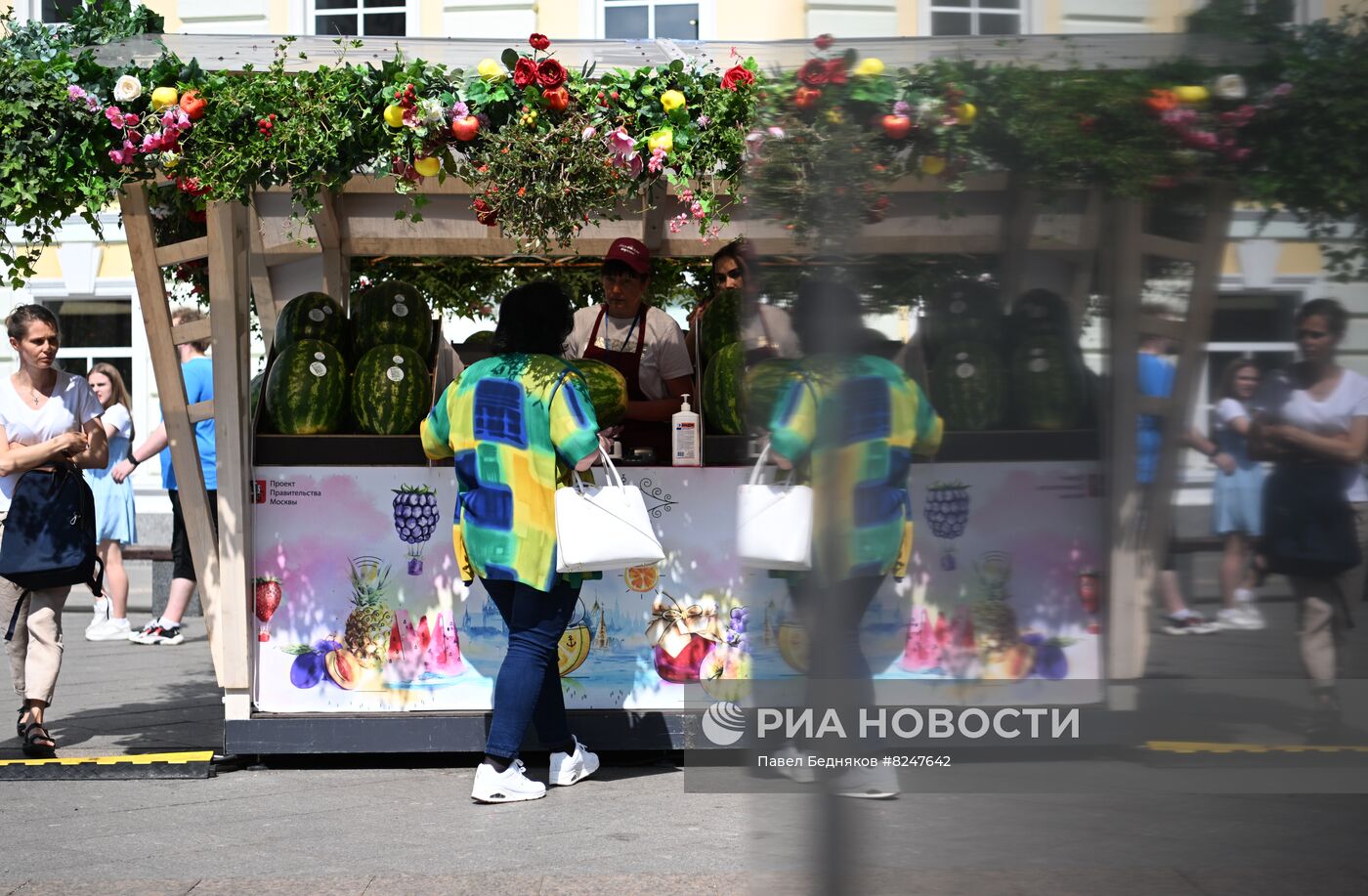 Бахчевые развалы в Москве