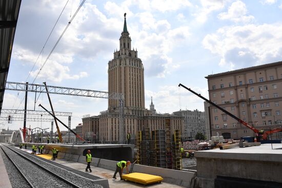 Реконструкция участка D2 и D4 "Курская"-"Площадь трех вокзалов " 