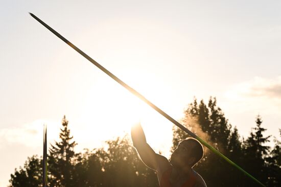 Легкая атлетика. Чемпионат России. Второй день