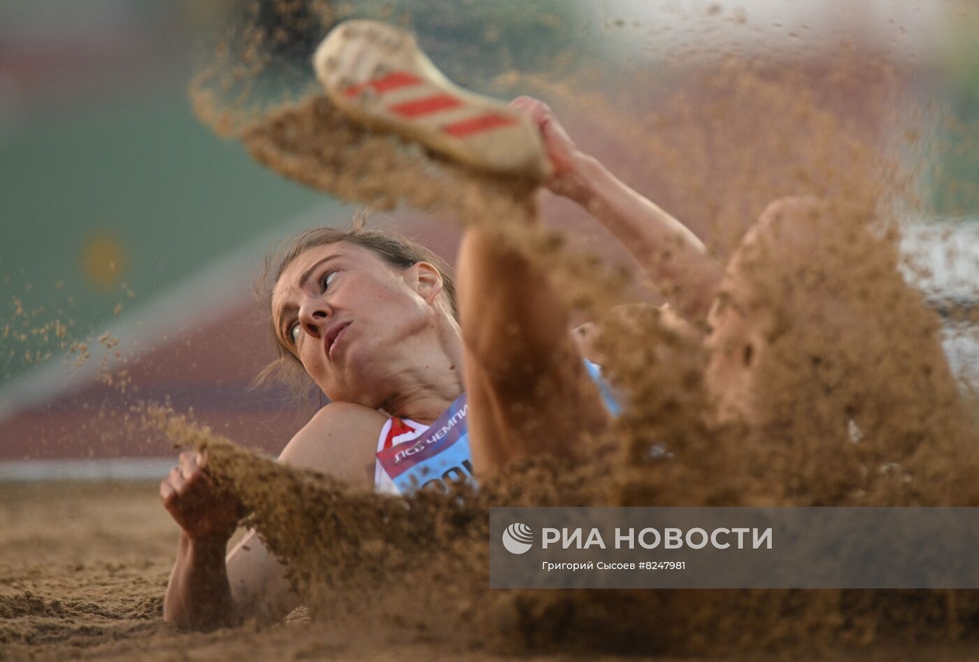 Легкая атлетика. Чемпионат России. Второй день