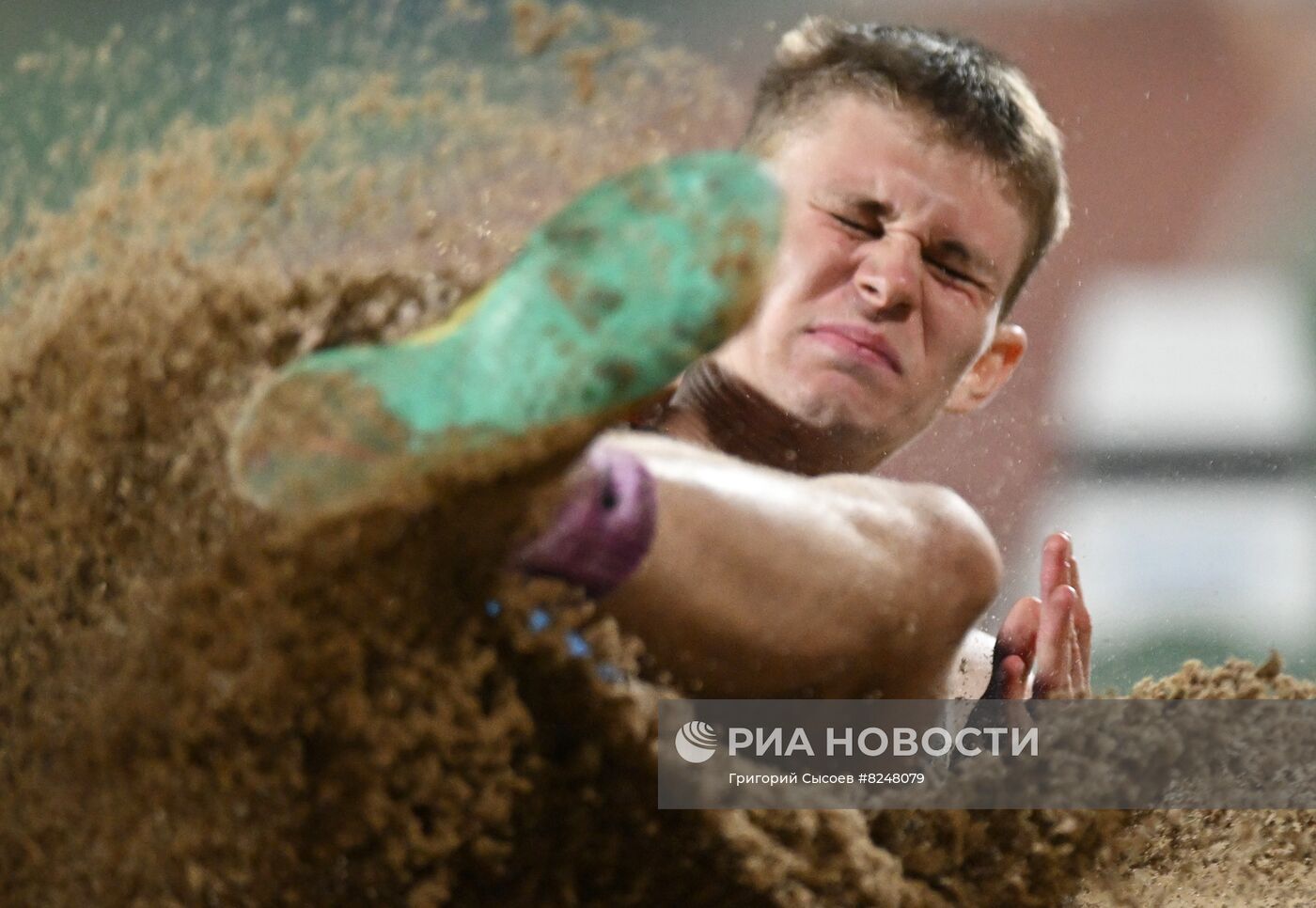 Легкая атлетика. Чемпионат России. Второй день