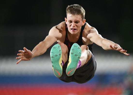 Легкая атлетика. Чемпионат России. Второй день