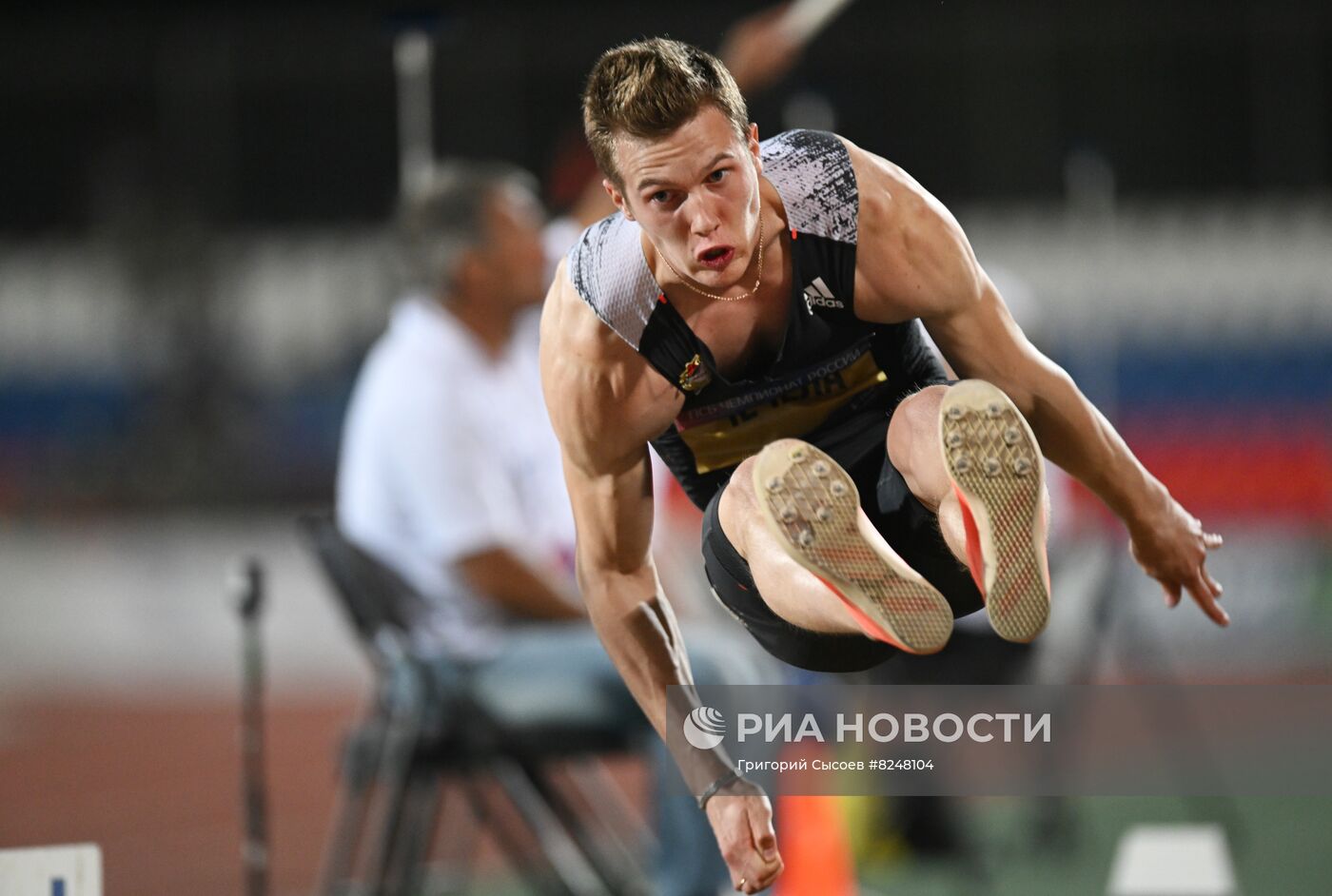 Легкая атлетика. Чемпионат России. Второй день