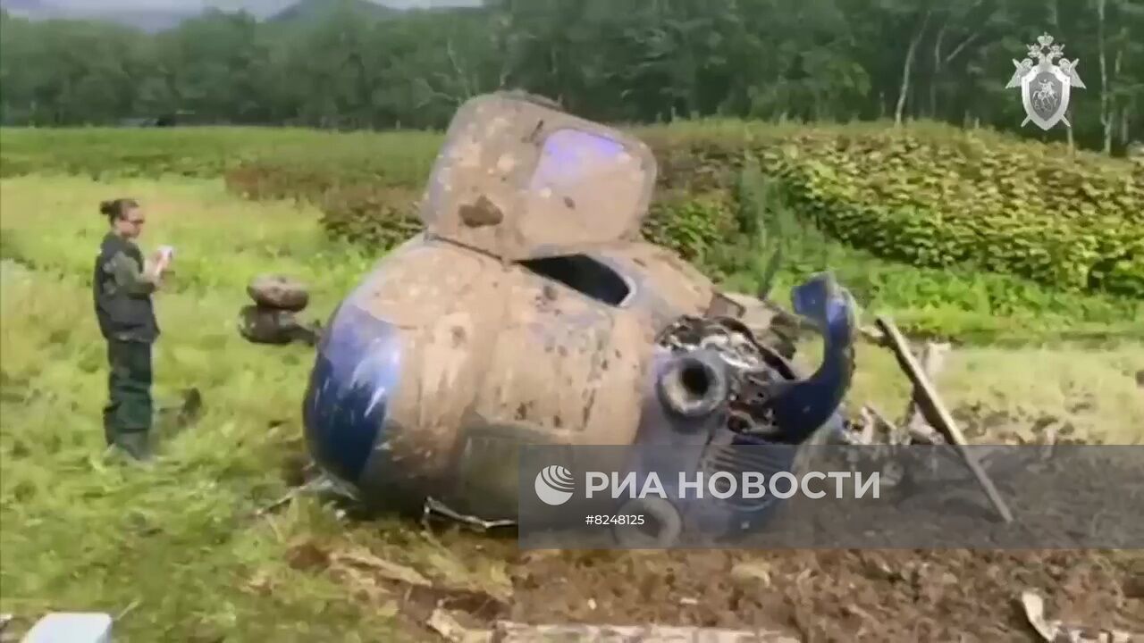 Жесткая посадка вертолета в Камчатском крае