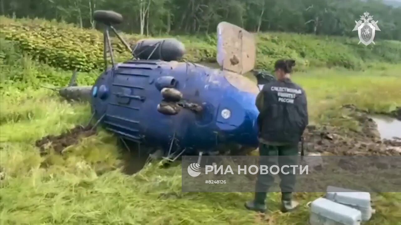 Жесткая посадка вертолета в Камчатском крае