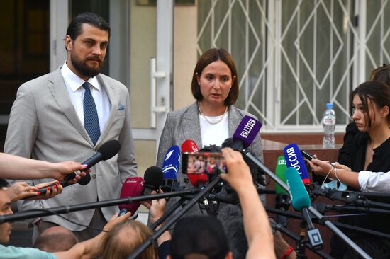 Заседание суда по делу американской баскетболистки Б. Грайнер