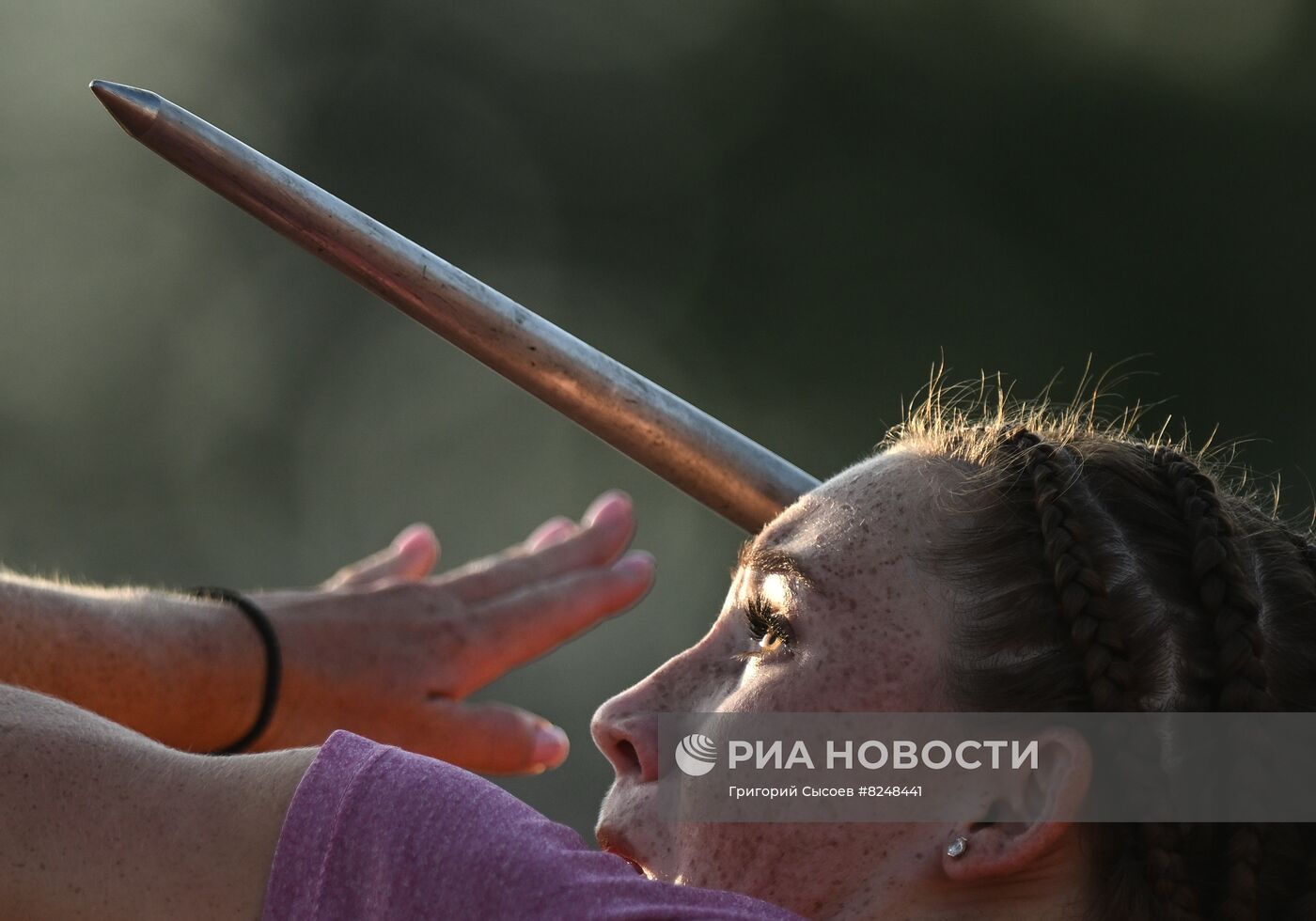 Легкая атлетика. Чемпионат России. Третий день