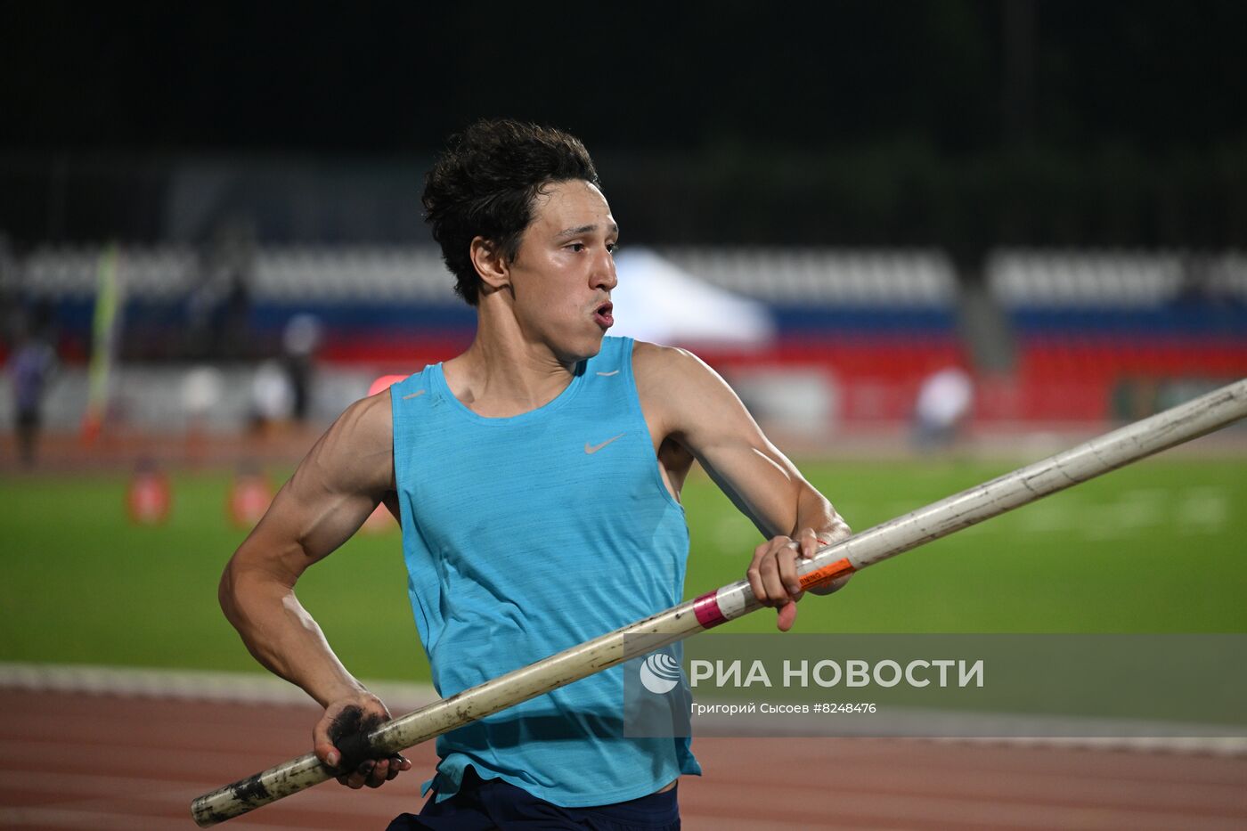 Легкая атлетика. Чемпионат России. Третий день