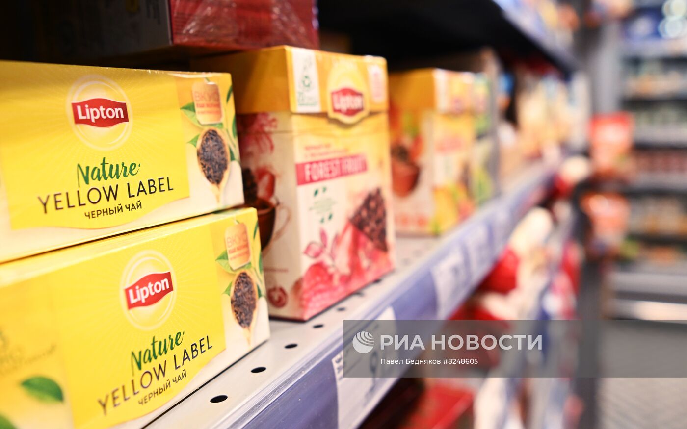 Производитель чая Lipton уйдет из России до конца года | РИА Новости  Медиабанк