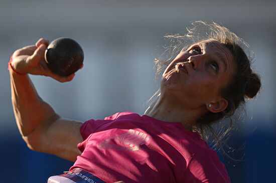 Легкая атлетика. Чемпионат России. Четвертый день