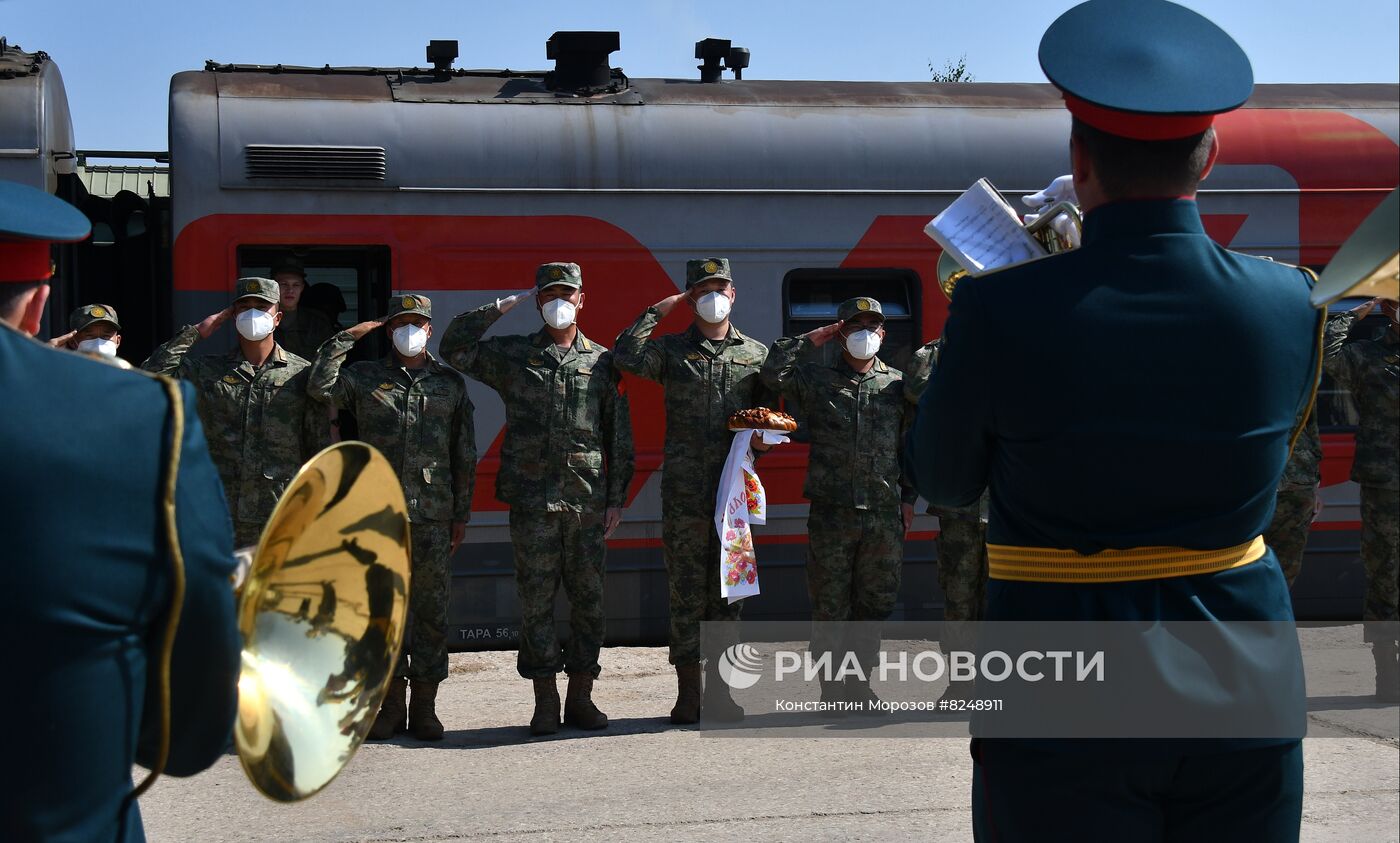 Прибытие китайской военной техники на конкурс "Танковый биатлон" в подмосковное Алабино