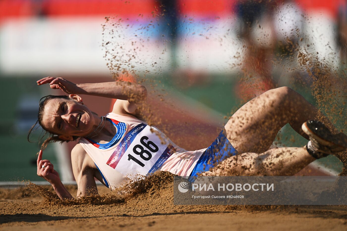 Легкая атлетика. Чемпионат России. Четвертый день