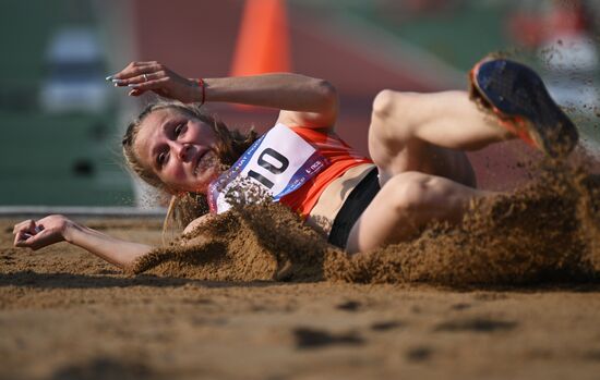 Легкая атлетика. Чемпионат России. Четвертый день