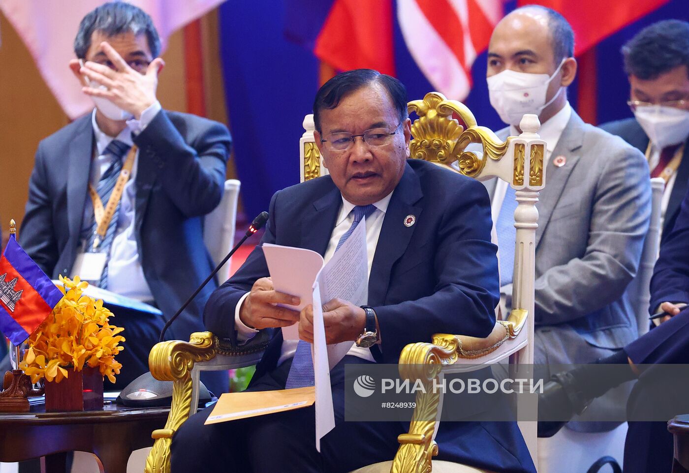 Визит главы МИД РФ С. Лаврова в Камбоджу 
