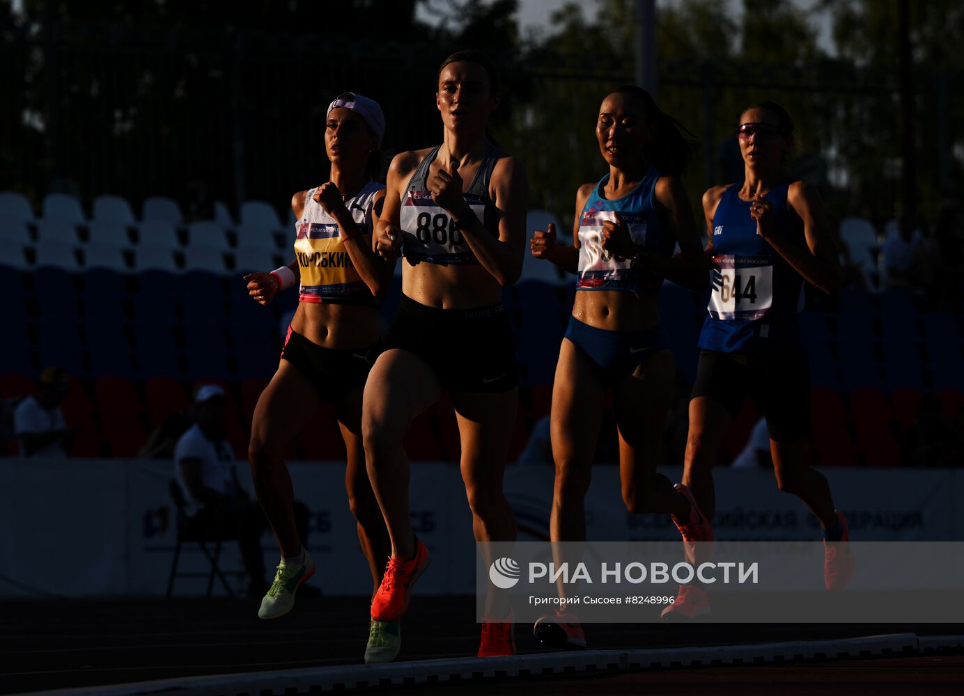 Легкая атлетика. Чемпионат России. Четвертый день