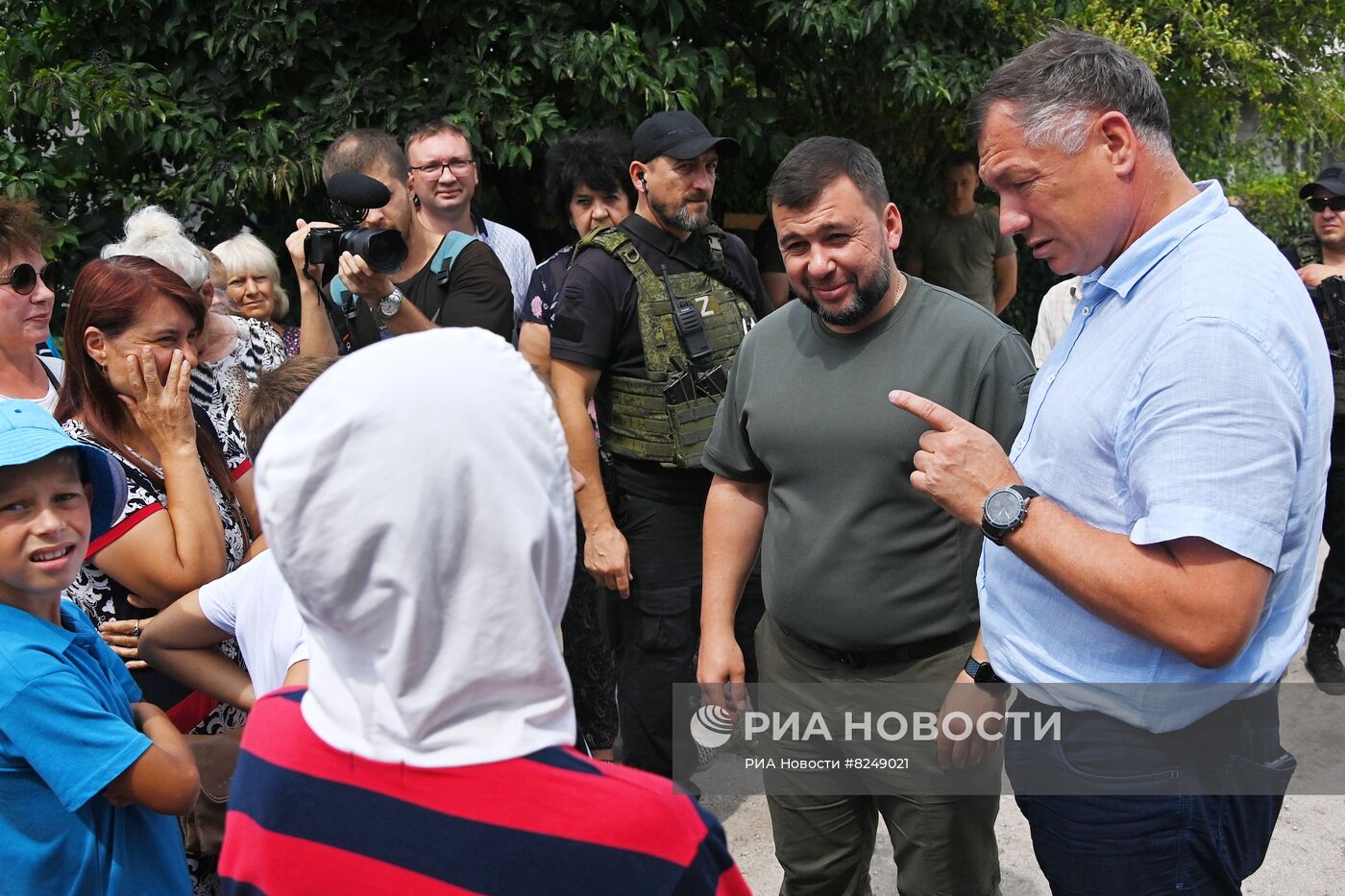 Запуск газоснабжения в одном из районов Мариуполя