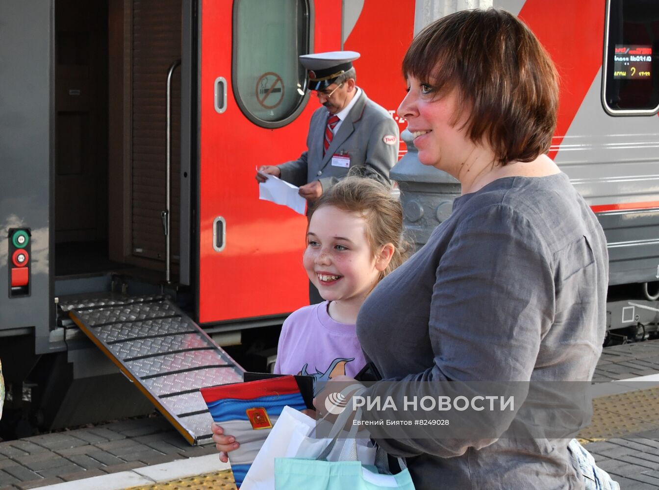 Запуск туристического поезда "Белорусский вояж"