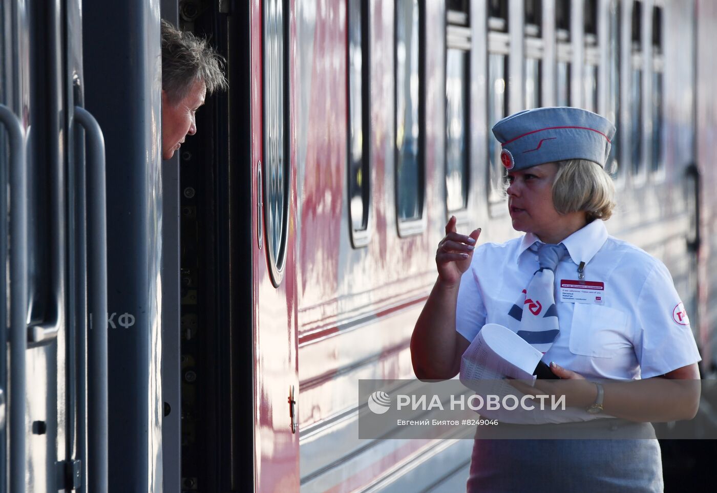 Запуск туристического поезда "Белорусский вояж"