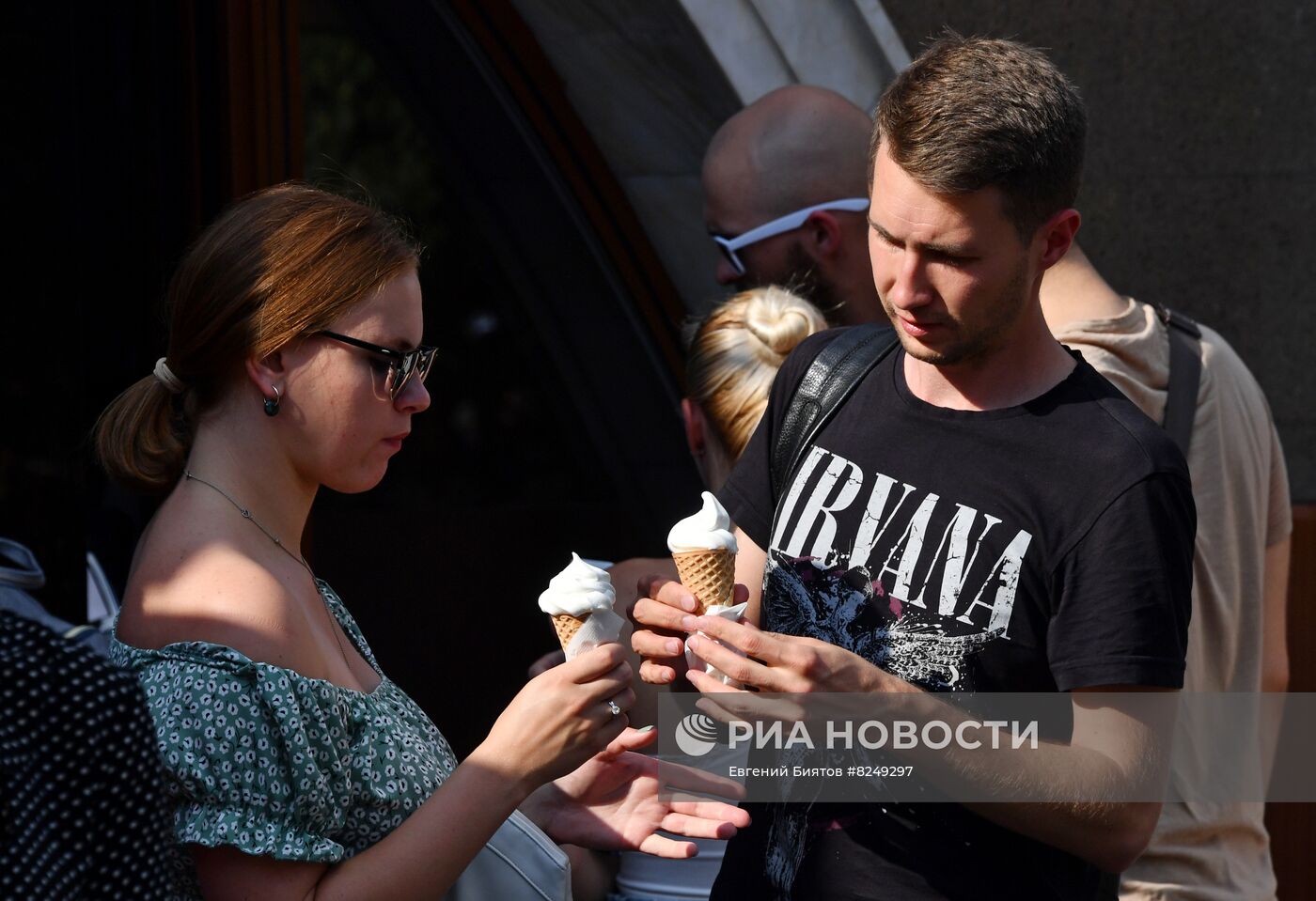 Жаркая погода в Москве