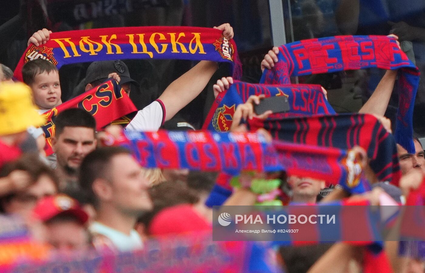 Футбол. РПЛ. Матч ЦСКА - "Факел"