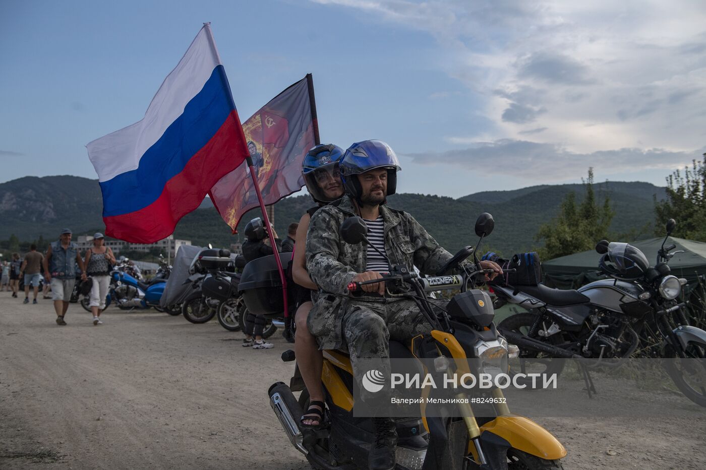 Международный фестиваль байк-шоу в Севастополе