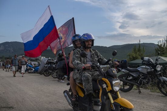 Международный фестиваль байк-шоу в Севастополе