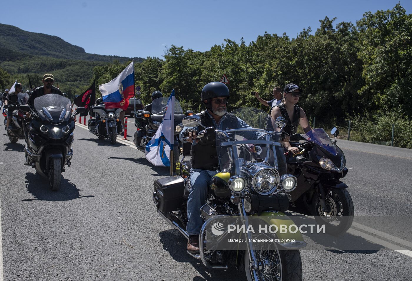 Международный фестиваль байк-шоу в Севастополе