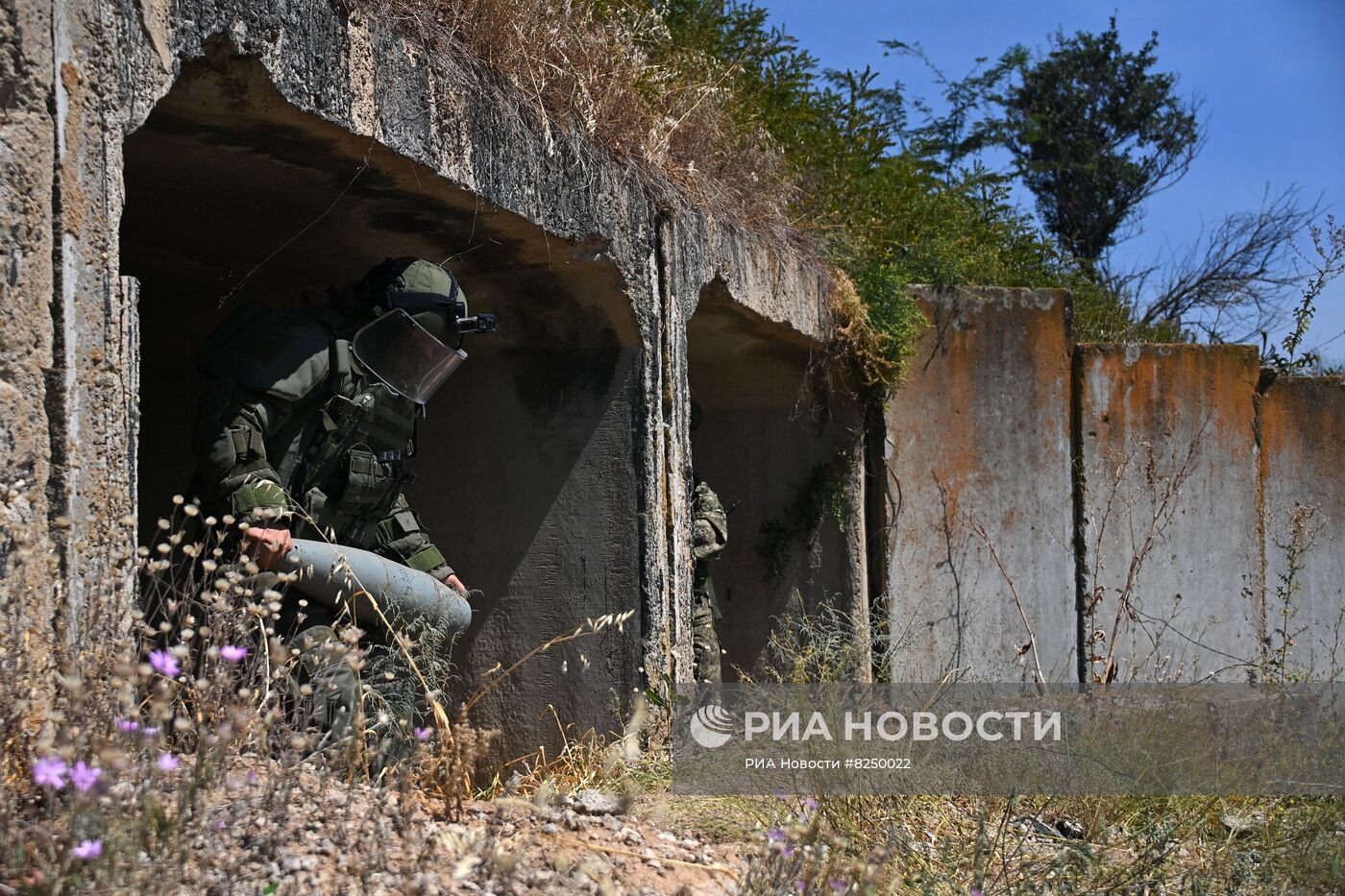 Разминирование моста в Коминтерново