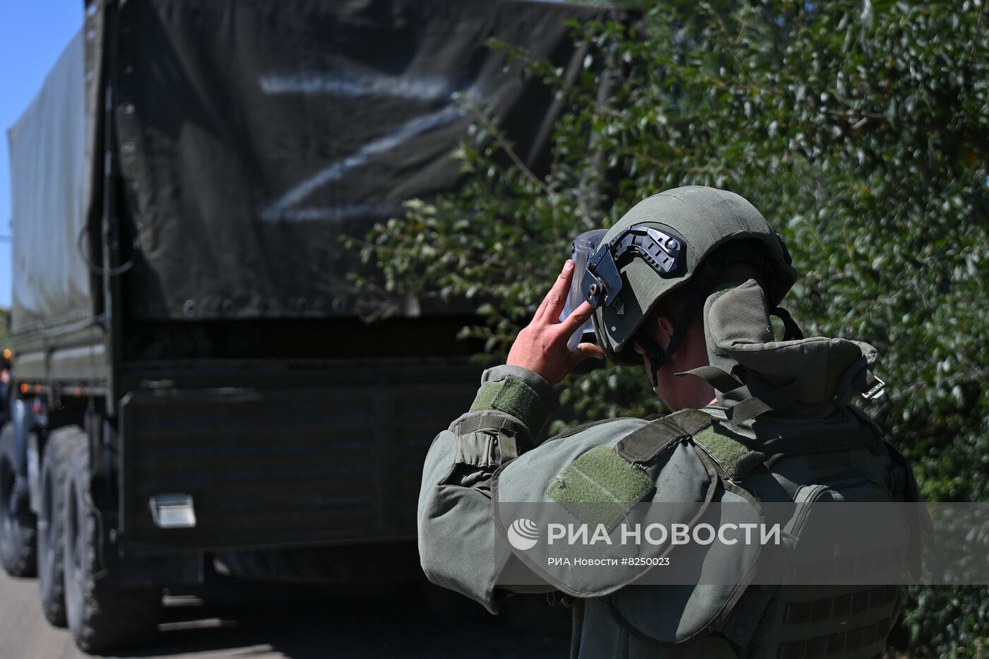 Разминирование моста в Коминтерново