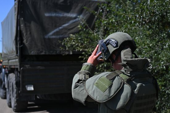 Разминирование моста в Коминтерново