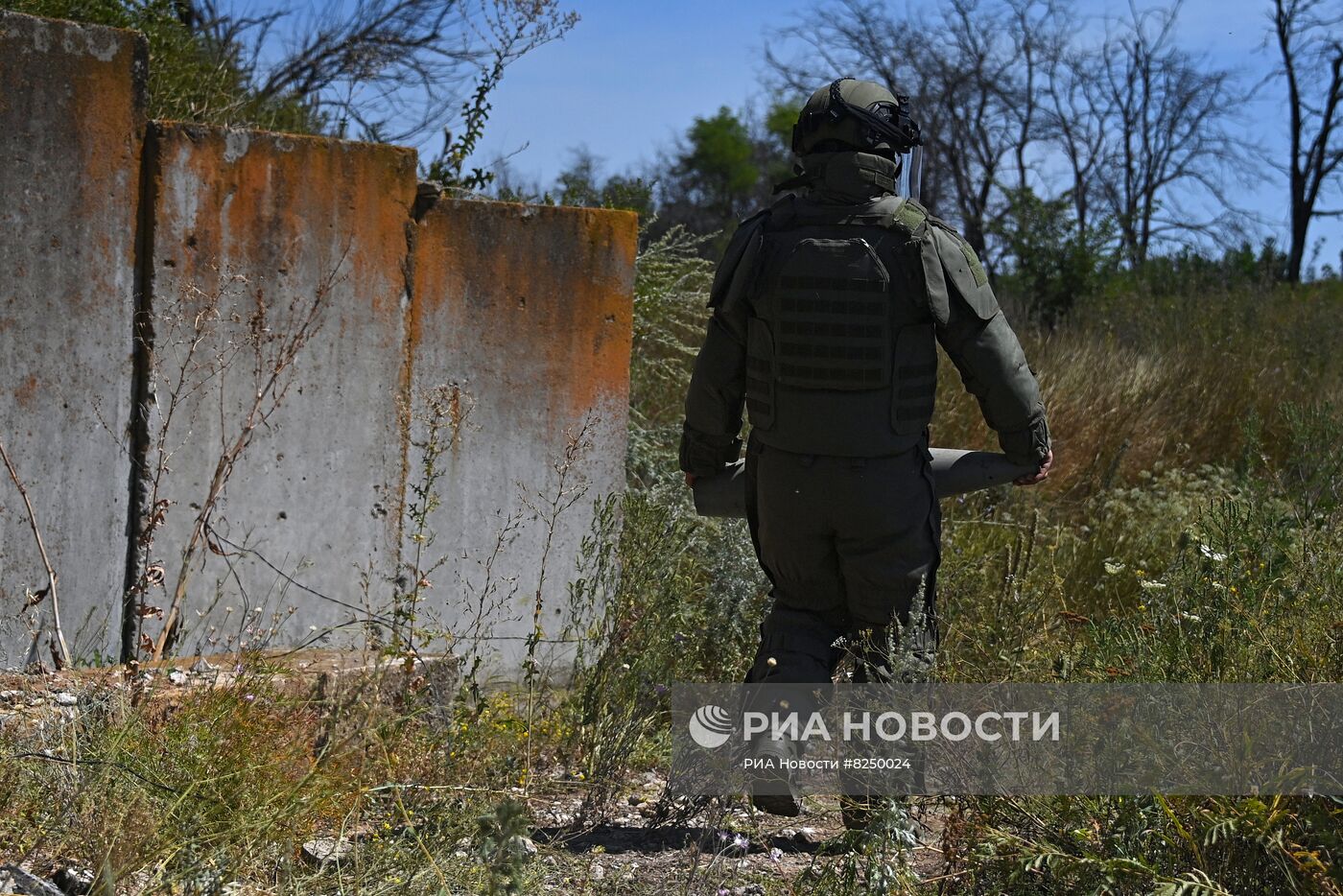 Разминирование моста в Коминтерново