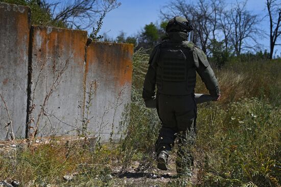 Разминирование моста в Коминтерново