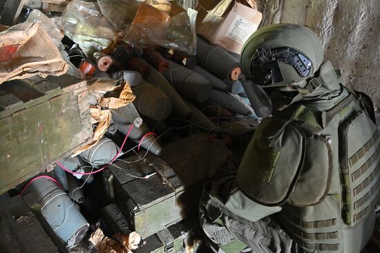 Разминирование моста в Коминтерново