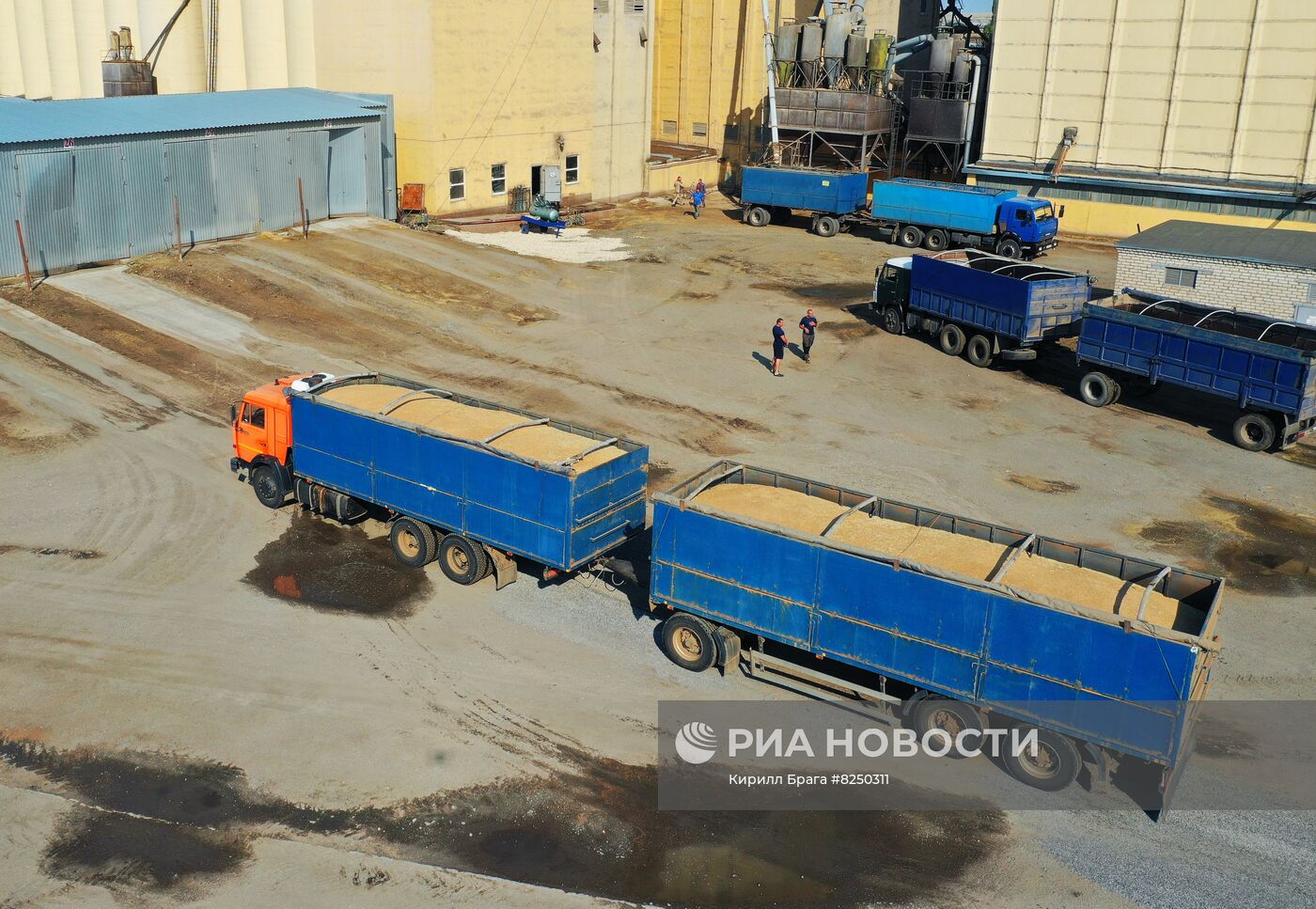 Предприятие "Бердиевский элеватор" в Волгоградской области