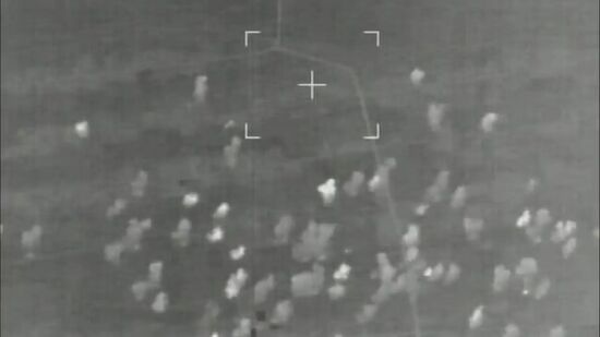 Работа расчетов РСЗО "Град" в ходе спецоперации на Украине