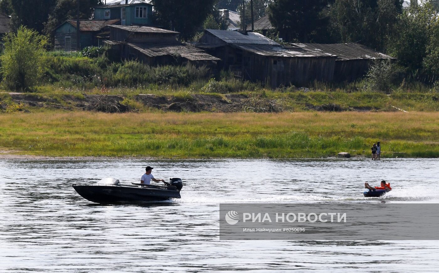 Река Ангара в Красноярском крае