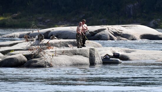 Река Ангара в Красноярском крае