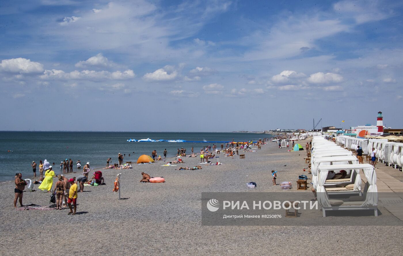 Пляжный отдых в Новофедоровке