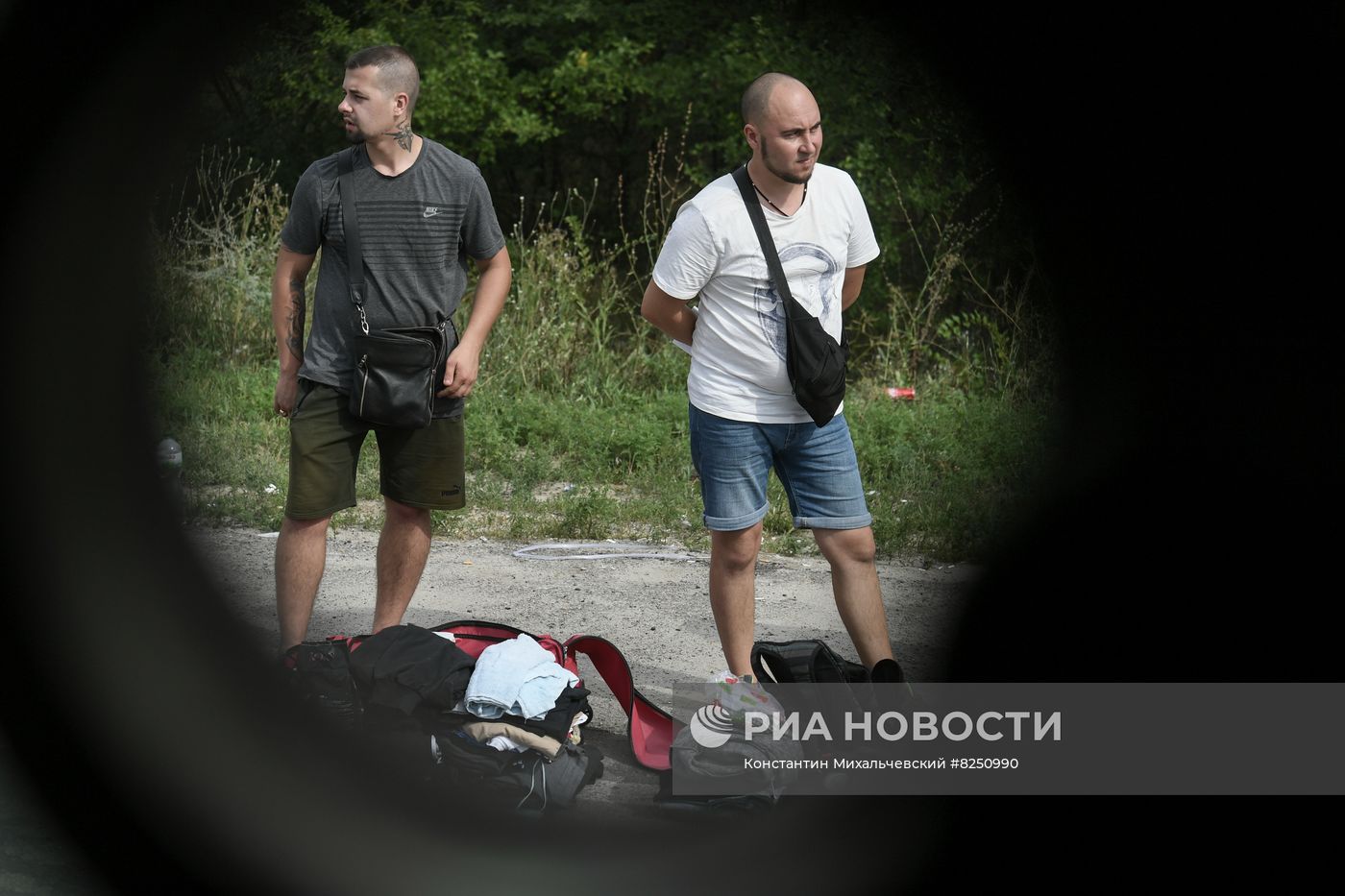 КПП "Васильевка" на границе Запорожской области