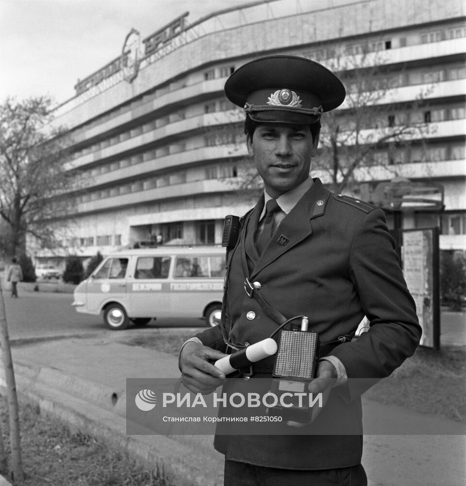 Инспектор ГАИ Яран Акмамедов