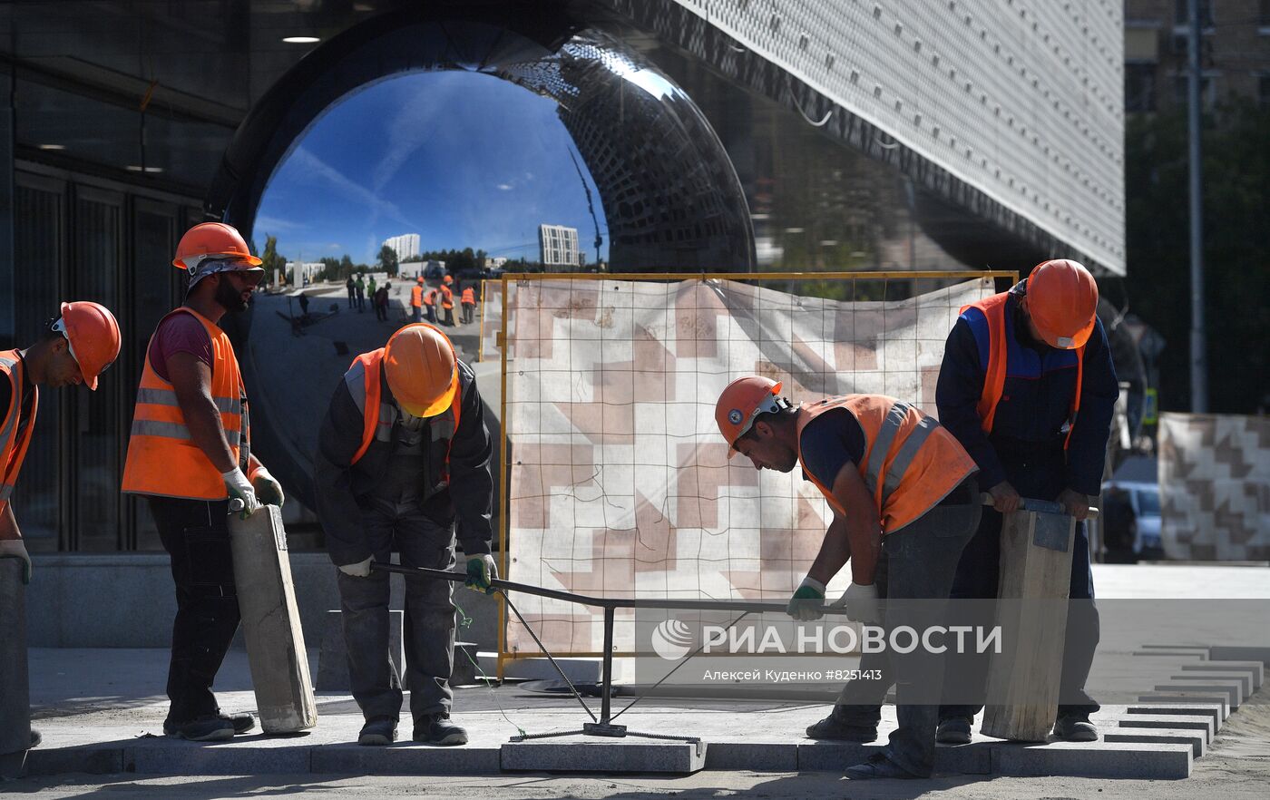 Строительство станции БКЛ "Марьина роща"