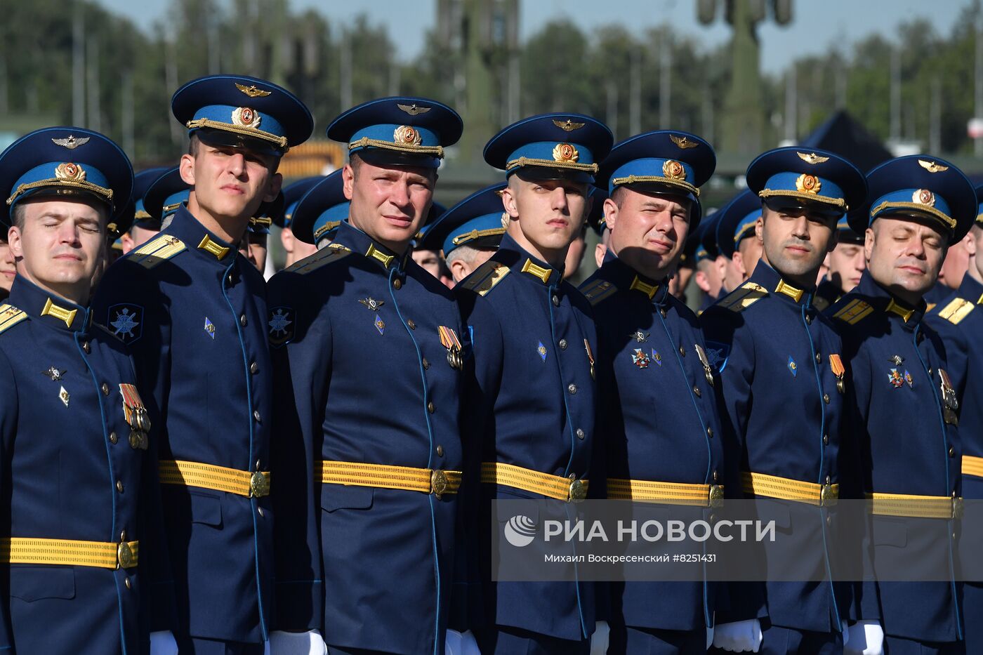 Праздничные мероприятия, посвященные 110-летию со дня образования ВВС