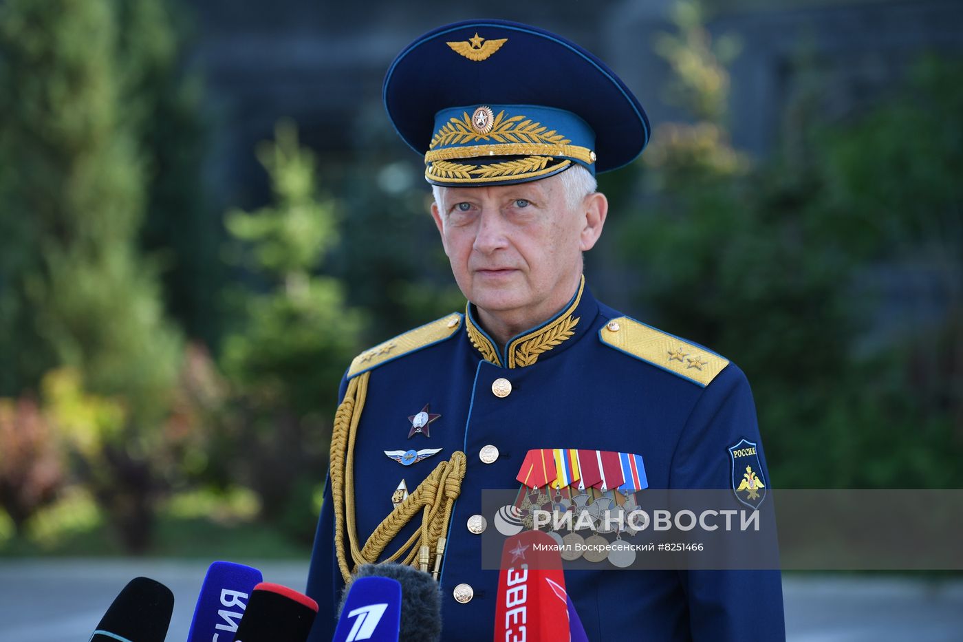 Праздничные мероприятия, посвященные 110-летию со дня образования ВВС