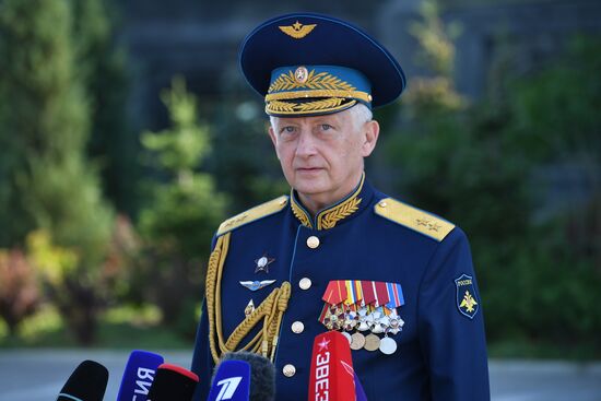 Праздничные мероприятия, посвященные 110-летию со дня образования ВВС