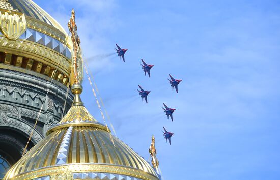 Праздничные мероприятия, посвященные 110-летию со дня образования ВВС