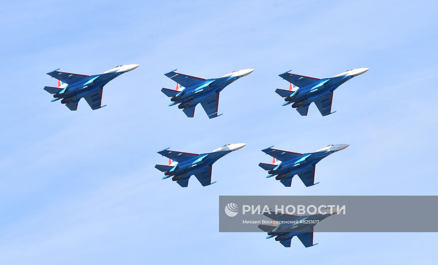 Праздничные мероприятия, посвященные 110-летию со дня образования ВВС