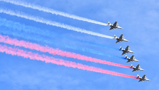 Праздничные мероприятия, посвященные 110-летию со дня образования ВВС